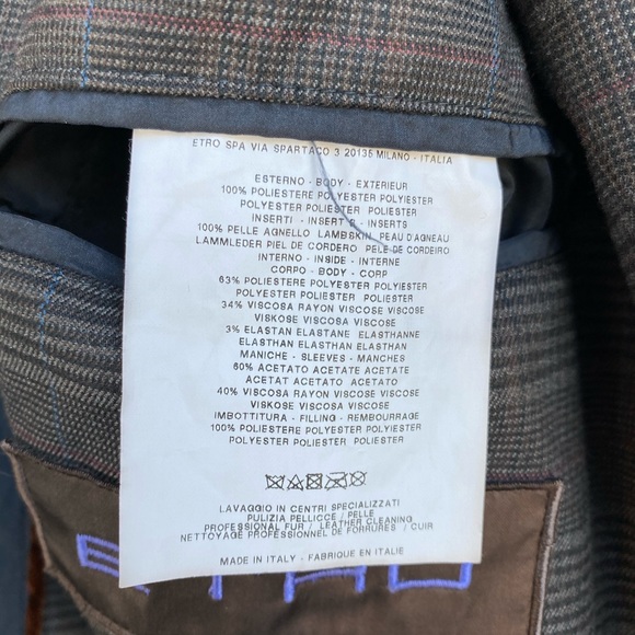 ETRO Quilted Sports Jacket - Picture 6 of 9